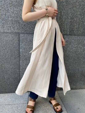 RUNA ONISHIさん（レディース・163cm）の春コーディネート