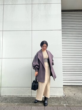 RUNA ONISHIさん(レディース・163cm)の冬コーディネート