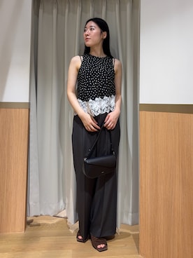 RUNA ONISHIさん（レディース・163cm）の夏コーディネート