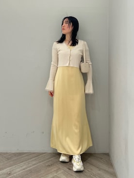 RUNA ONISHIさん（レディース・163cm）の冬コーディネート