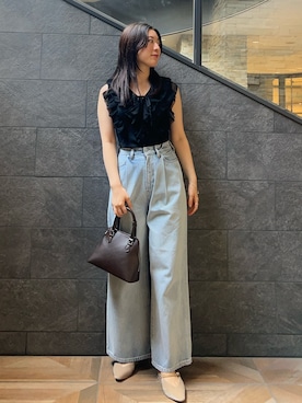 RUNA ONISHIさん（レディース・163cm）の夏コーディネート