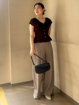 RUNA ONISHIさん（レディース・163cm）の春コーディネート