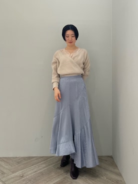 RUNA ONISHIさん(レディース・163cm)の冬コーディネート