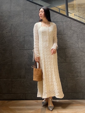 RUNA ONISHIさん（レディース・163cm）の冬コーディネート