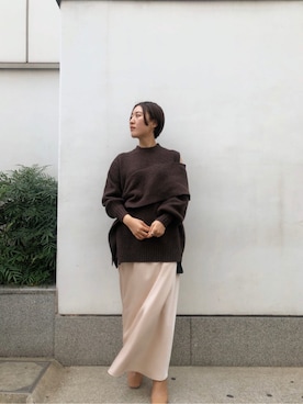 RUNA ONISHIさん（レディース・163cm）の秋コーディネート