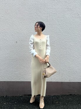 RUNA ONISHIさん（レディース・163cm）の秋コーディネート