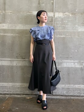 RUNA ONISHIさん（レディース・163cm）の夏コーディネート