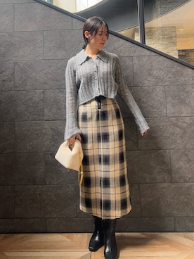 RUNA ONISHIさん（レディース・163cm）の秋コーディネート