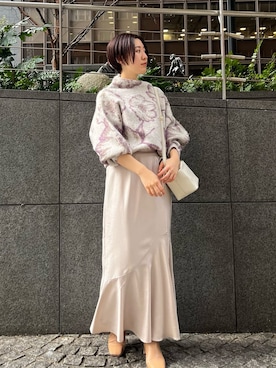 RUNA ONISHIさん(レディース・163cm)の冬コーディネート