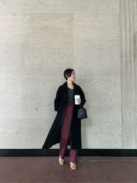 RUNA ONISHIさん(レディース・163cm)の冬コーディネート