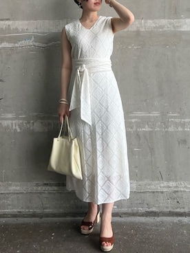 RUNA ONISHIさん（レディース・163cm）の夏コーディネート