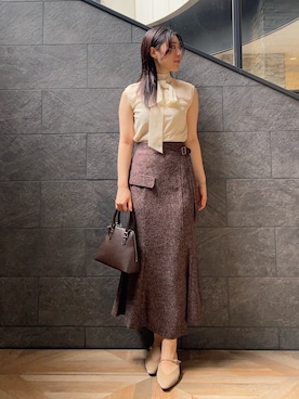 RUNA ONISHIさん（レディース・163cm）の夏コーディネート