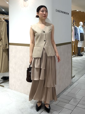 RUNA ONISHIさん（レディース・163cm）の春コーディネート