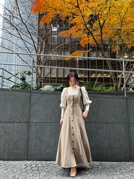 RUNA ONISHIさん(レディース・163cm)の冬コーディネート