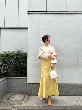 RUNA ONISHIさん（レディース・163cm）の冬コーディネート