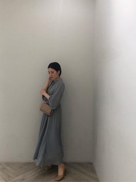 RUNA ONISHIさん（レディース・163cm）の冬コーディネート