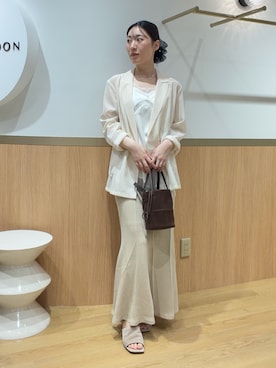 RUNA ONISHIさん(レディース・163cm)の春コーディネート