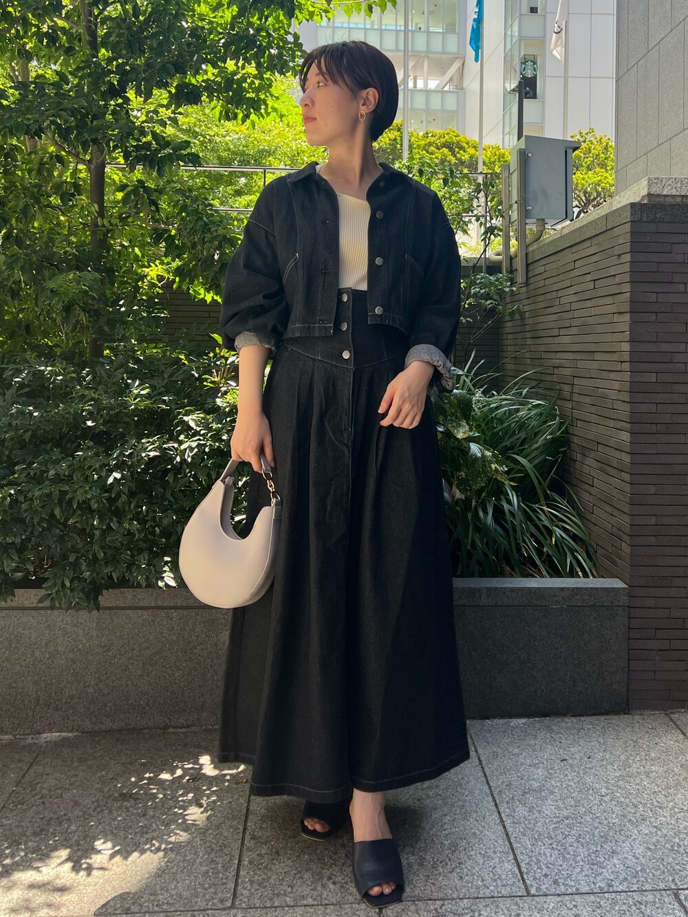 まぁみ♡さん  GDラインスリーブショートジャケット スタンドショートジャケット | Remind me and forever(リマインドミー