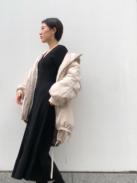 RUNA ONISHIさん(レディース・163cm)の冬コーディネート