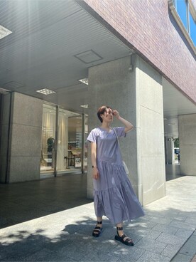 RUNA ONISHIさん（レディース・163cm）の夏コーディネート