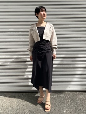 RUNA ONISHIさん(レディース・163cm)の春コーディネート