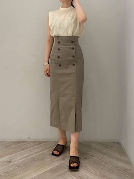 RUNA ONISHIさん（レディース・163cm）の夏コーディネート