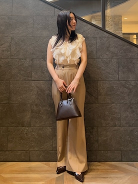 RUNA ONISHIさん（レディース・163cm）の秋コーディネート