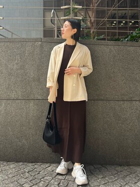 RUNA ONISHIさん(レディース・163cm)の春コーディネート