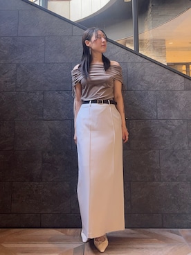 RUNA ONISHIさん（レディース・163cm）の夏コーディネート