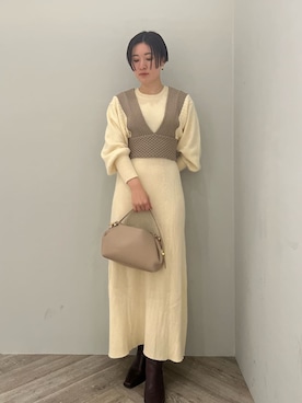 RUNA ONISHIさん（レディース・163cm）の秋コーディネート