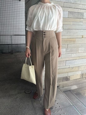 RUNA ONISHIさん（レディース・163cm）の夏コーディネート