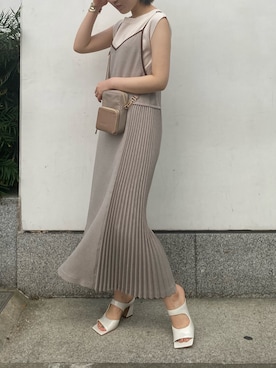 RUNA ONISHIさん（レディース・163cm）の春コーディネート