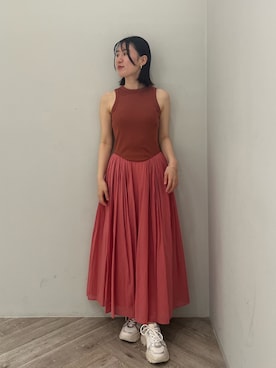 RUNA ONISHIさん（レディース・163cm）の夏コーディネート