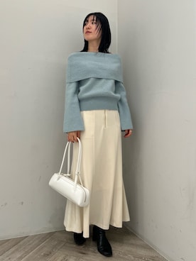 RUNA ONISHIさん(レディース・163cm)の冬コーディネート