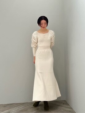 RUNA ONISHIさん(レディース・163cm)の冬コーディネート