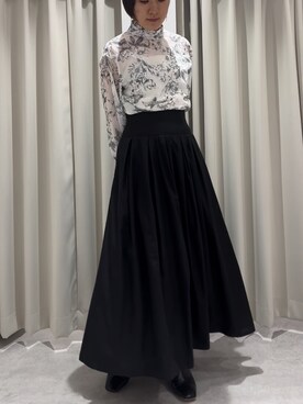 RUNA ONISHIさん（レディース・163cm）の冬コーディネート