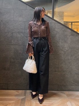 RUNA ONISHIさん（レディース・163cm）の秋コーディネート