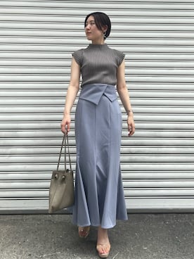 RUNA ONISHIさん（レディース・163cm）の夏コーディネート