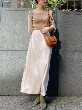 RUNA ONISHIさん（レディース・163cm）の秋コーディネート