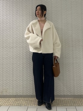 RUNA ONISHIさん(レディース・163cm)の冬コーディネート