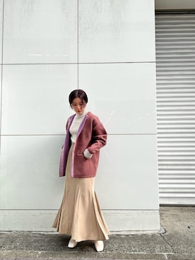 RUNA ONISHIさん(レディース・163cm)の冬コーディネート