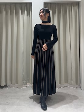 RUNA ONISHIさん（レディース・163cm）の秋コーディネート