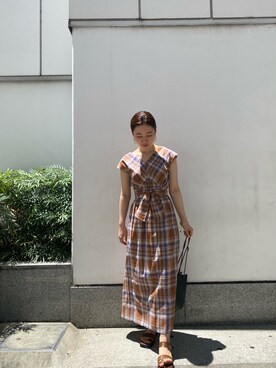 RUNA ONISHIさん（レディース・163cm）の夏コーディネート