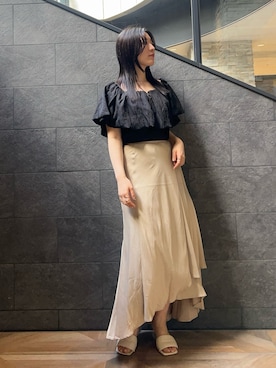 RUNA ONISHIさん（レディース・163cm）の夏コーディネート