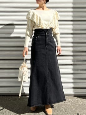 RUNA ONISHIさん（レディース・163cm）の冬コーディネート