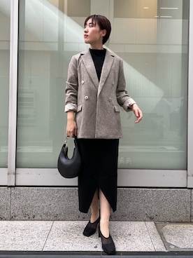 RUNA ONISHIさん（レディース・163cm）の秋コーディネート