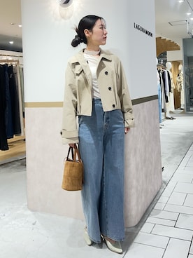 RUNA ONISHIさん（レディース・163cm）の春コーディネート