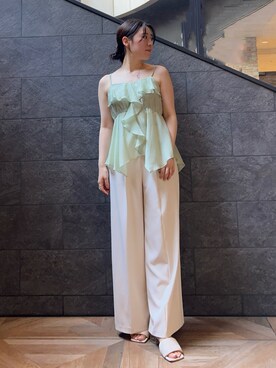 RUNA ONISHIさん（レディース・163cm）の夏コーディネート