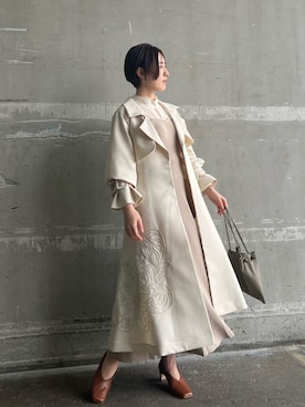 RUNA ONISHIさん（レディース・163cm）の春コーディネート