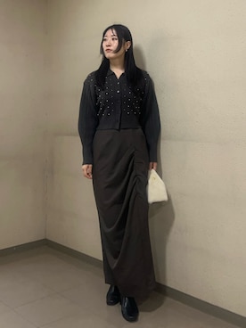 RUNA ONISHIさん（レディース・163cm）の秋コーディネート